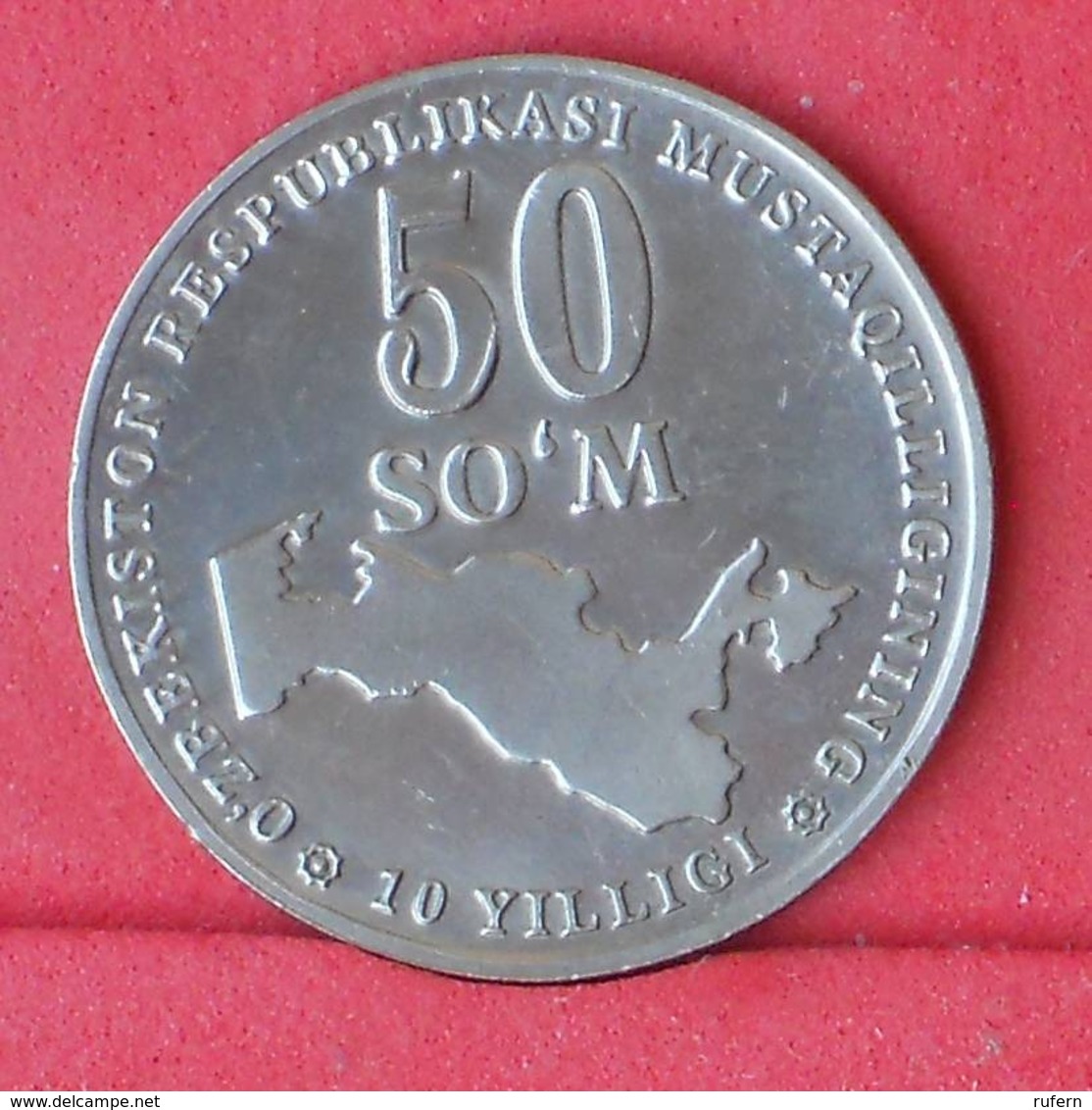 UZBEKISTAN 50 SOM 2001 -    KM# 15 - (Nº30953) - Uzbekistan