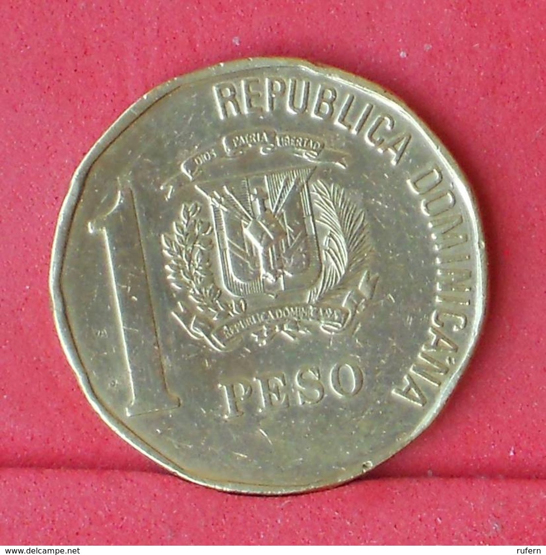 DOMINICAN  1 PESO 1991 -    KM# 80,1 - (Nº30954) - Dominicana