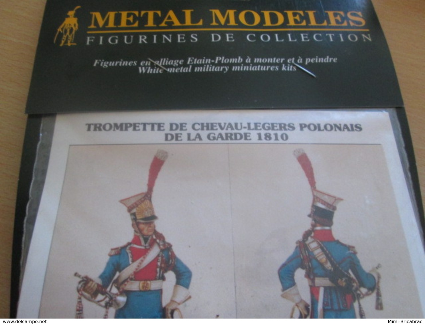 Figurine Métal TOP QUALITE à Monter Et Peindre METAL MODELES 54mm, TROMPETTE POLONAIS 1810 Vaut 23 € En Magasin - Figurines