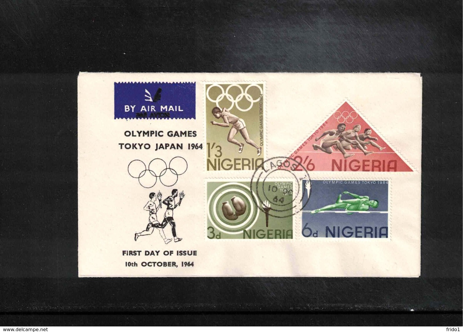 Nigeria 1964 Olympic Games Tokyo FDC - Sommer 1964: Tokio