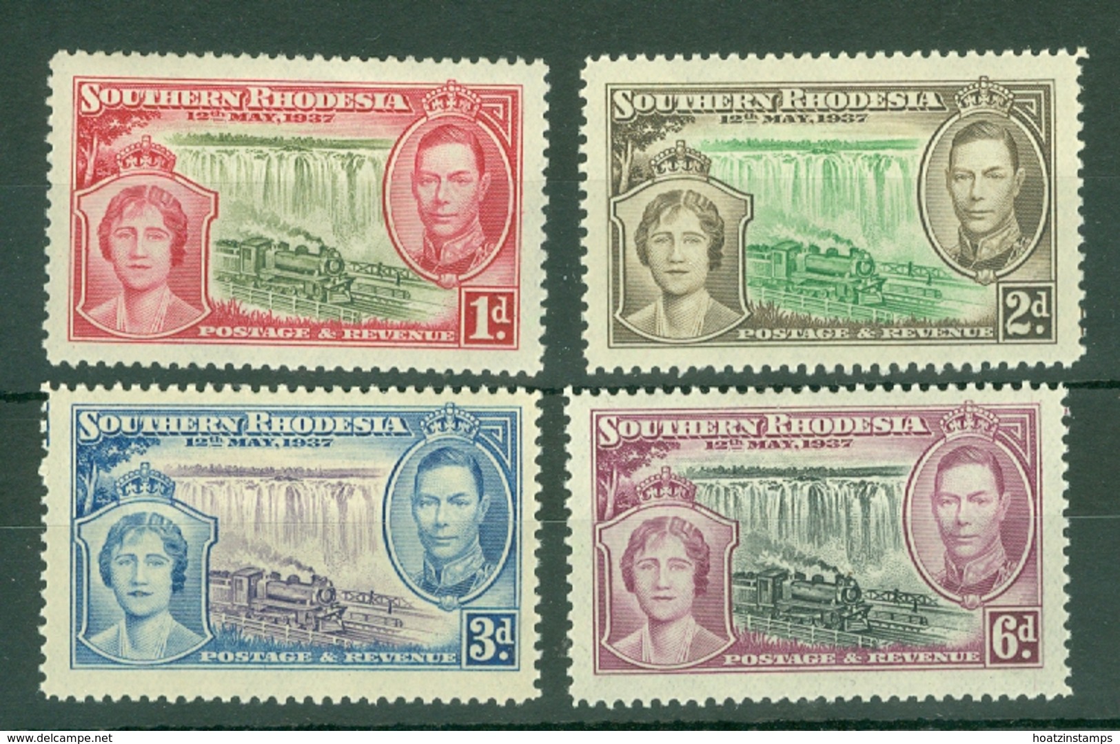 Southern Rhodesia: 1937   Coronation     MH - Southern Rhodesia (...-1964)