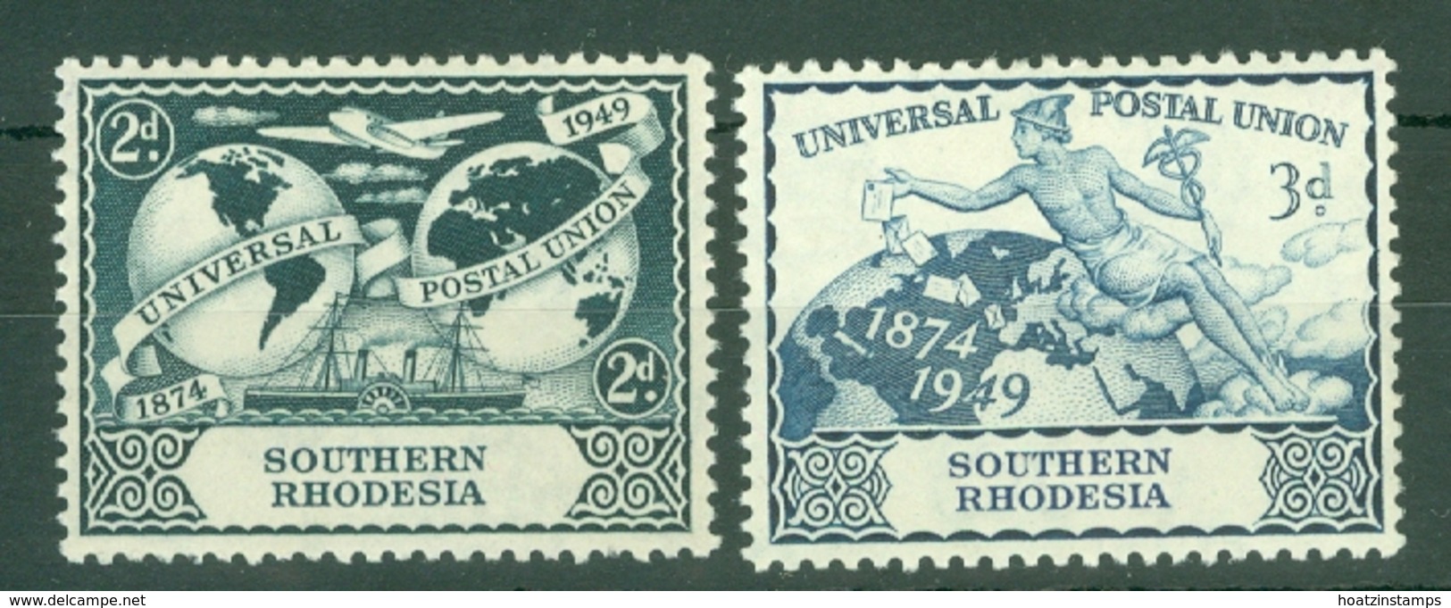 Southern Rhodesia: 1949   U.P.U.    MH - Rhodésie Du Sud (...-1964)