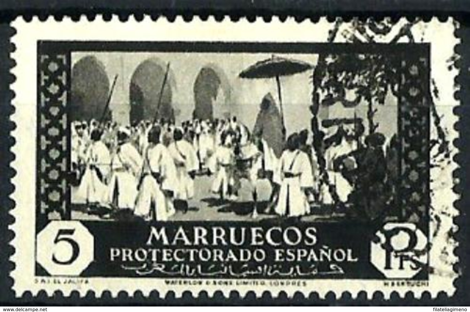 Marruecos Español Nº 146 En Usado - Maroc Espagnol