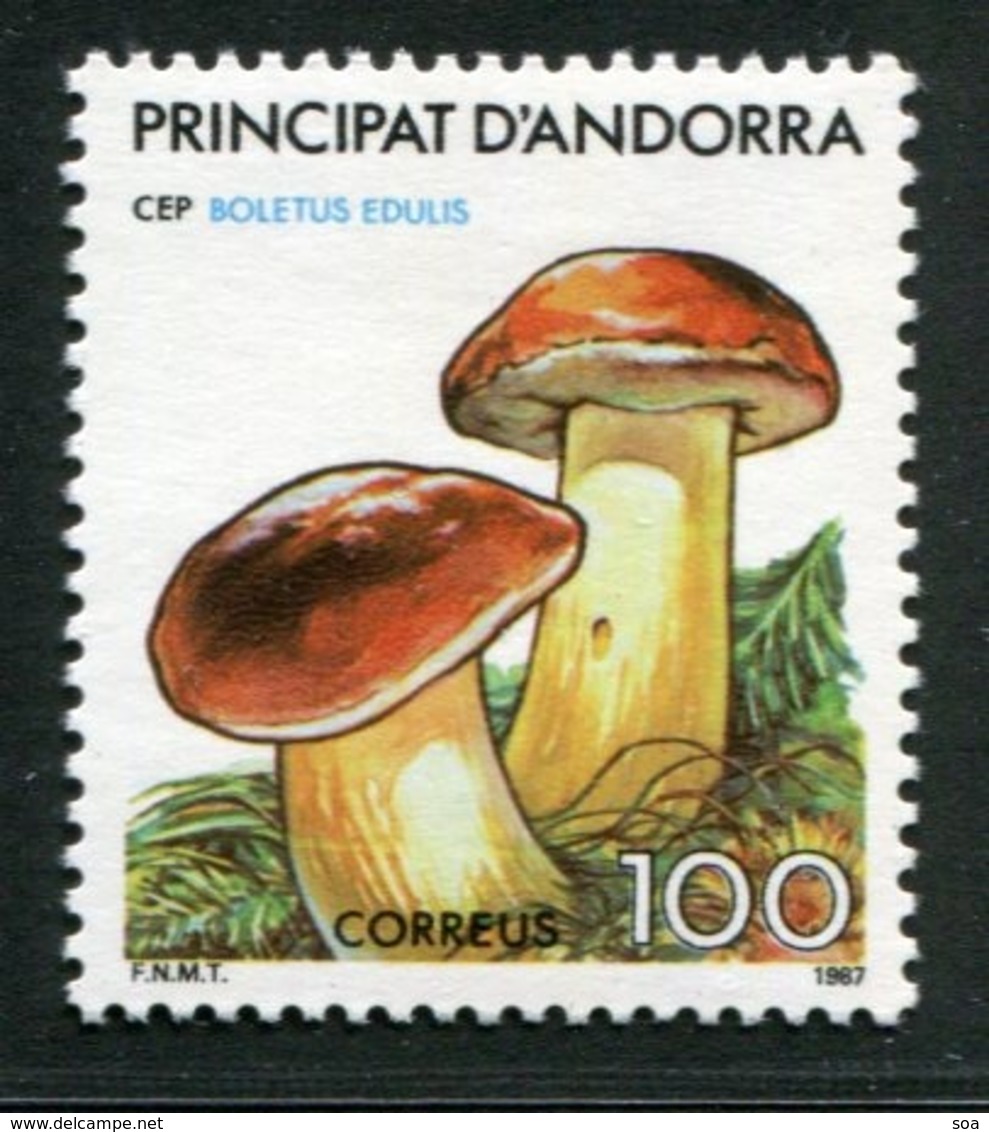 SALE  Andorra 1987 Mi 197 Mushroom MNH - Pilze