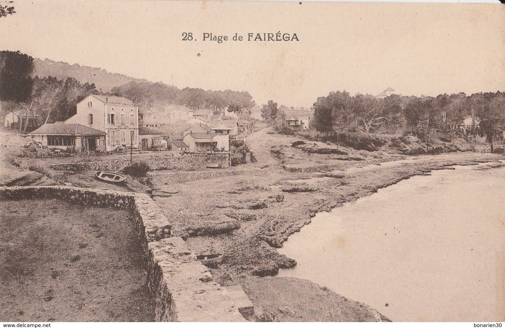 CPA 83 FABREGAS PLAGE DE FAIREGA - Other & Unclassified