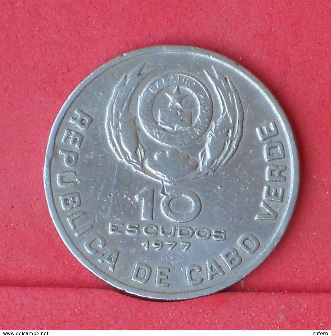 CAPE VERDE 10 ESCUDOS 1977 -    KM# 19 - (Nº30968) - Kaapverdische Eilanden
