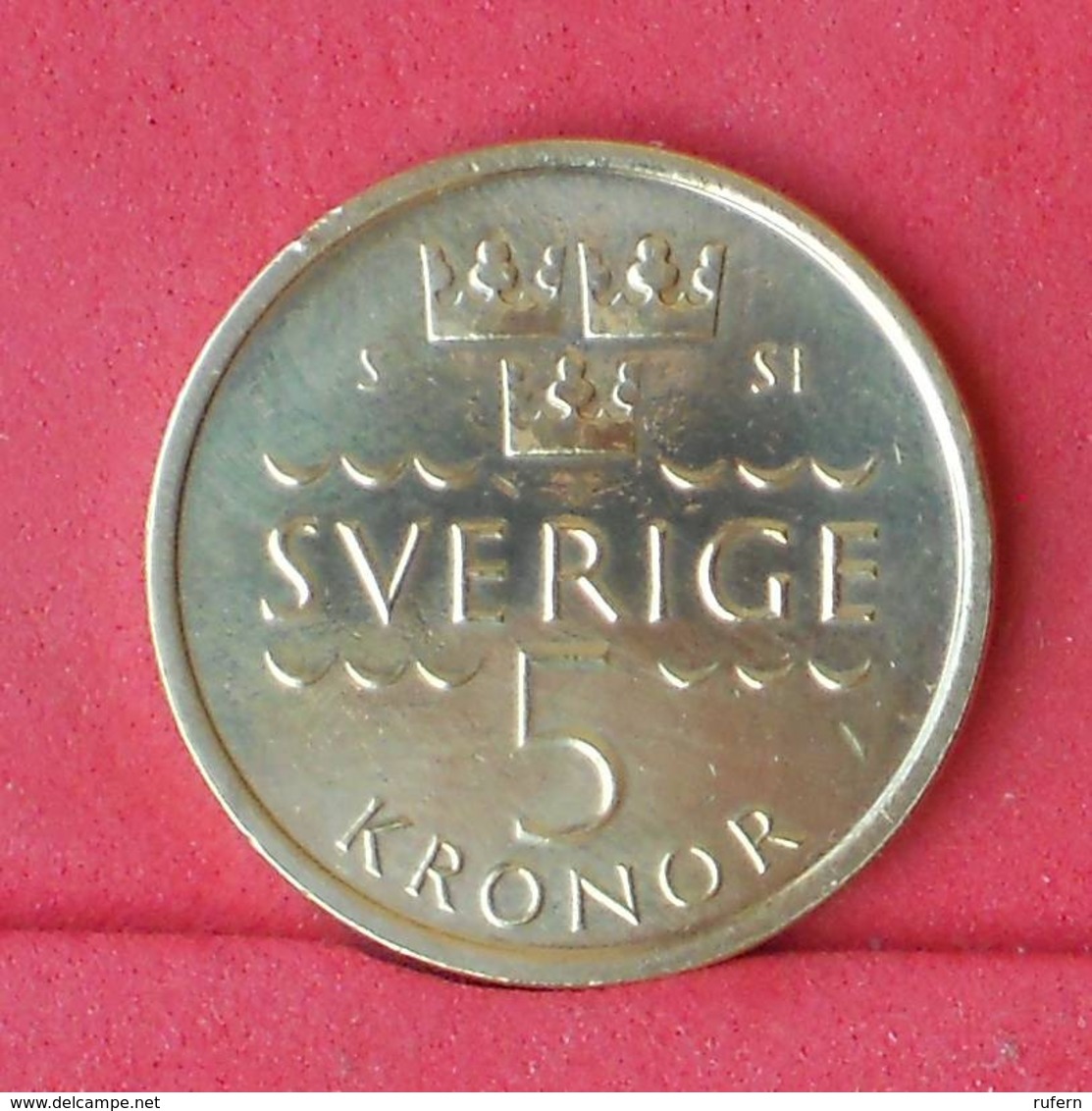 SWEDEN 5 KRONOR 2016 -    KM# 930 - (Nº30984) - Suède