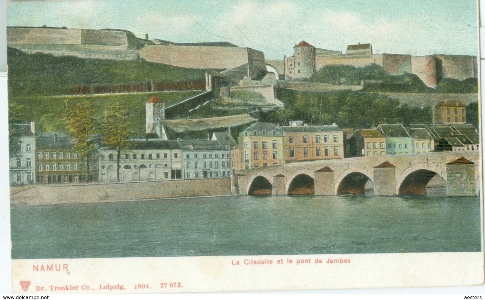 Namur 1904; La Citadelle Et Le Pont De Jambes - Non Voyagé. (Dr. Trenkler Co. - Leipzig) - Namur