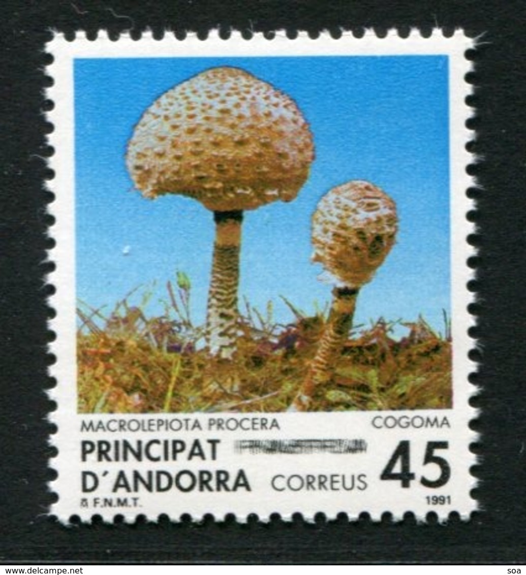 SALE  Andorra 1991 Mi 223 Mushroom MNH - Pilze