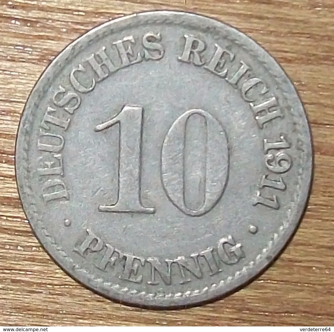 N°18 MONNAIE ALLEMANDE 10 PFENNIG 1911A - 10 Pfennig