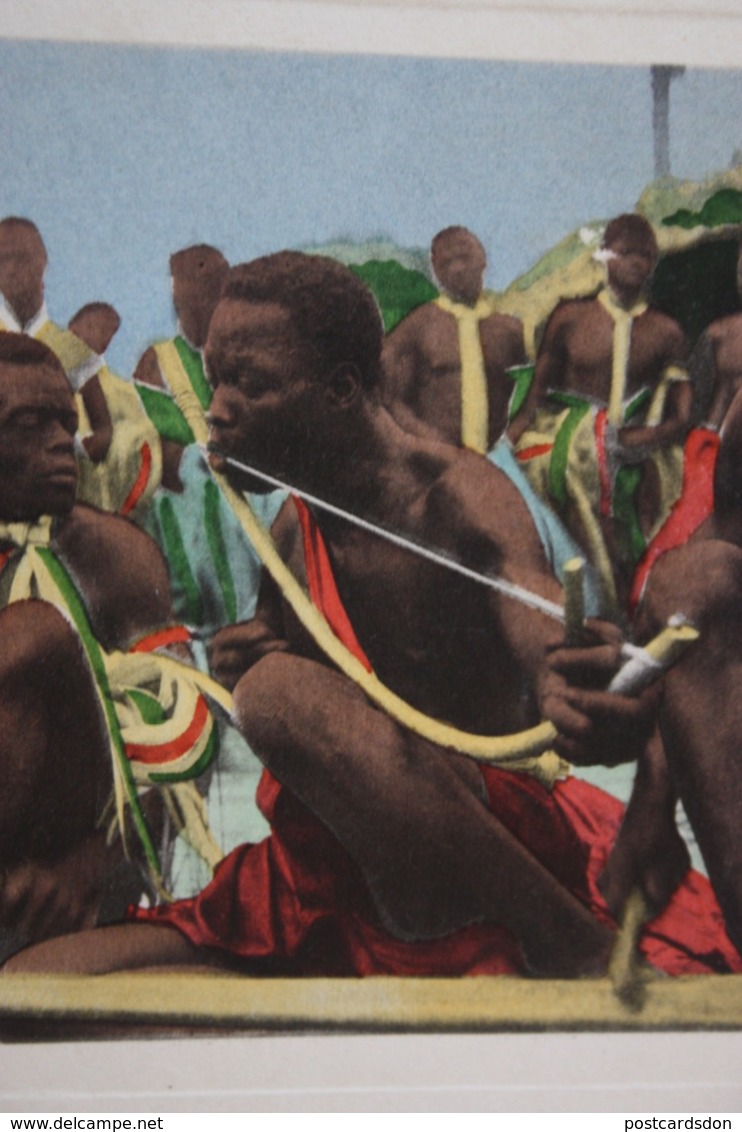 Africa ,OLD Postcard  - Archery -   Archer - Archery