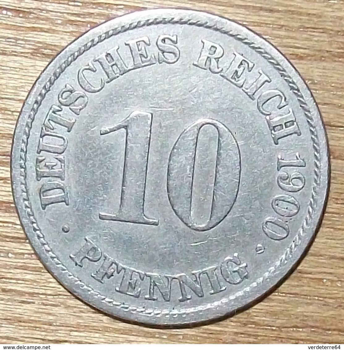 N°31 MONNAIE ALLEMANDE 10 PFENNIG 1900A - 10 Pfennig