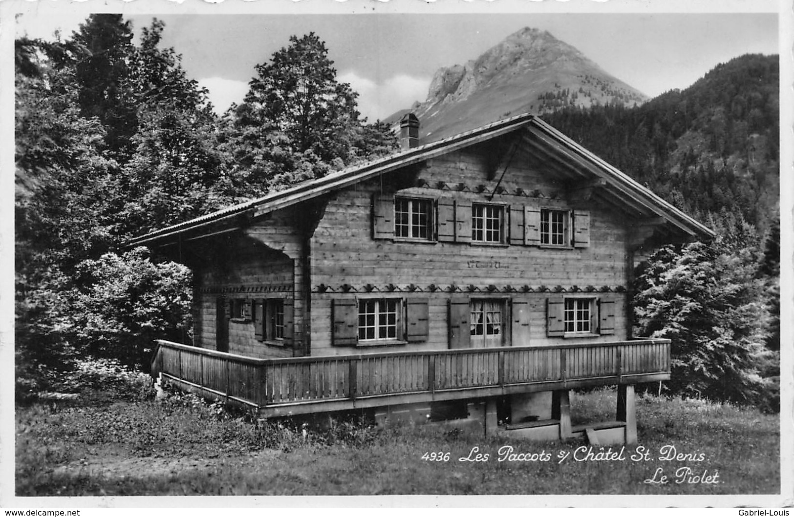 Les Paccots - Châtel St. Denis Le Piolet - Châtel-Saint-Denis