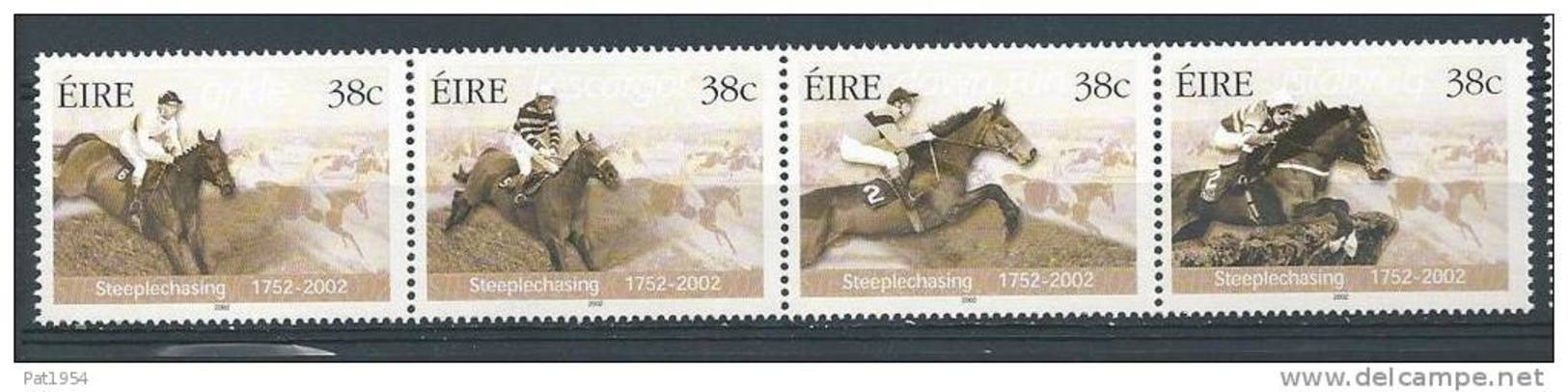 Irlande 2002 N°1423/1426 Neufs **  Sport, équitation, Steeplechase - Neufs