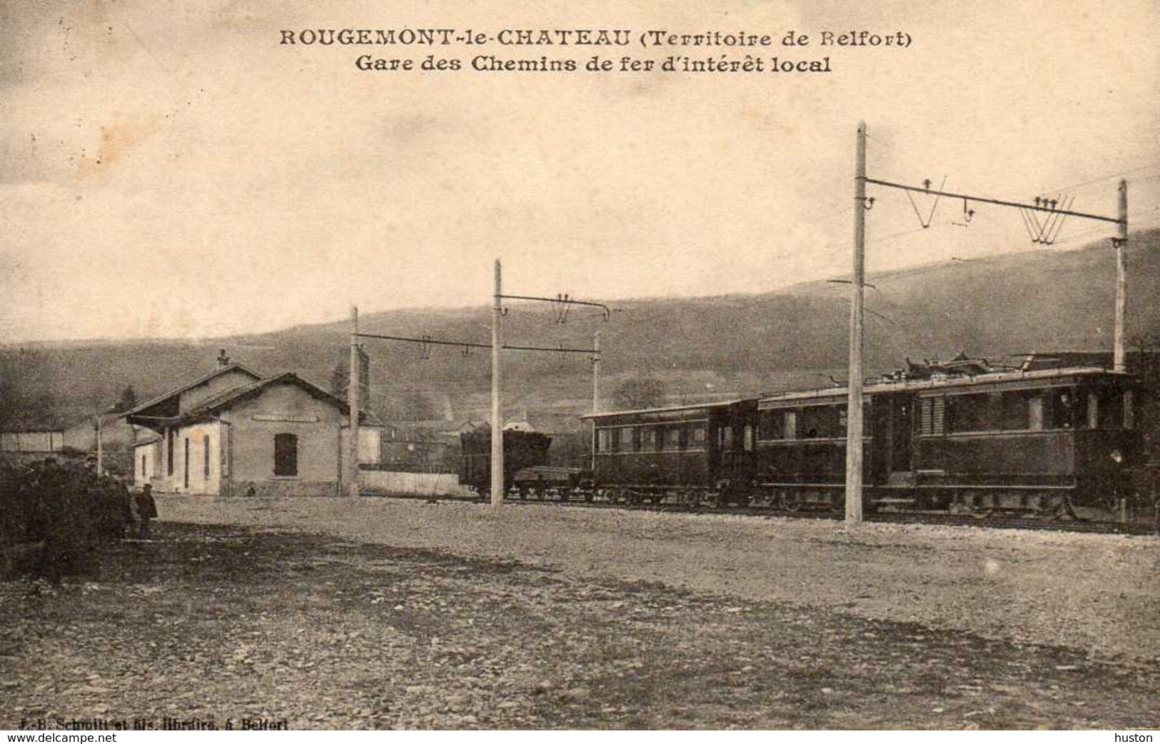 ROUGEMONT LE CHATEAU  - Gare Des Chemins De Fin D'intérêt Local - Rougemont-le-Château