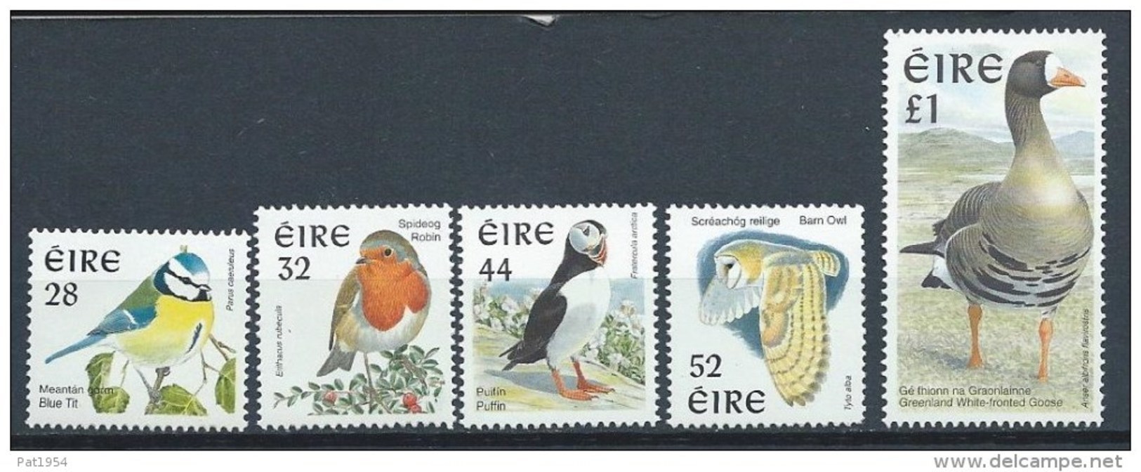 Irlande 1997 N°979/983 Neufs **  Oiseaux - Unused Stamps