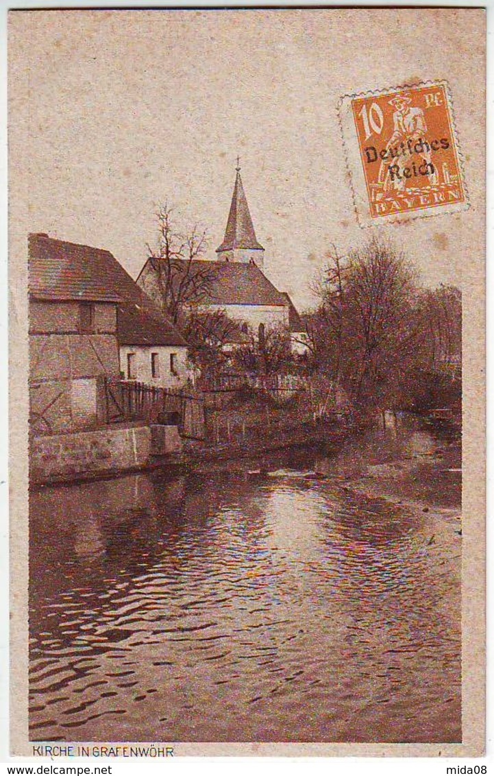 KIRCHE IN GRAFENWÖHR . - Grafenwoehr