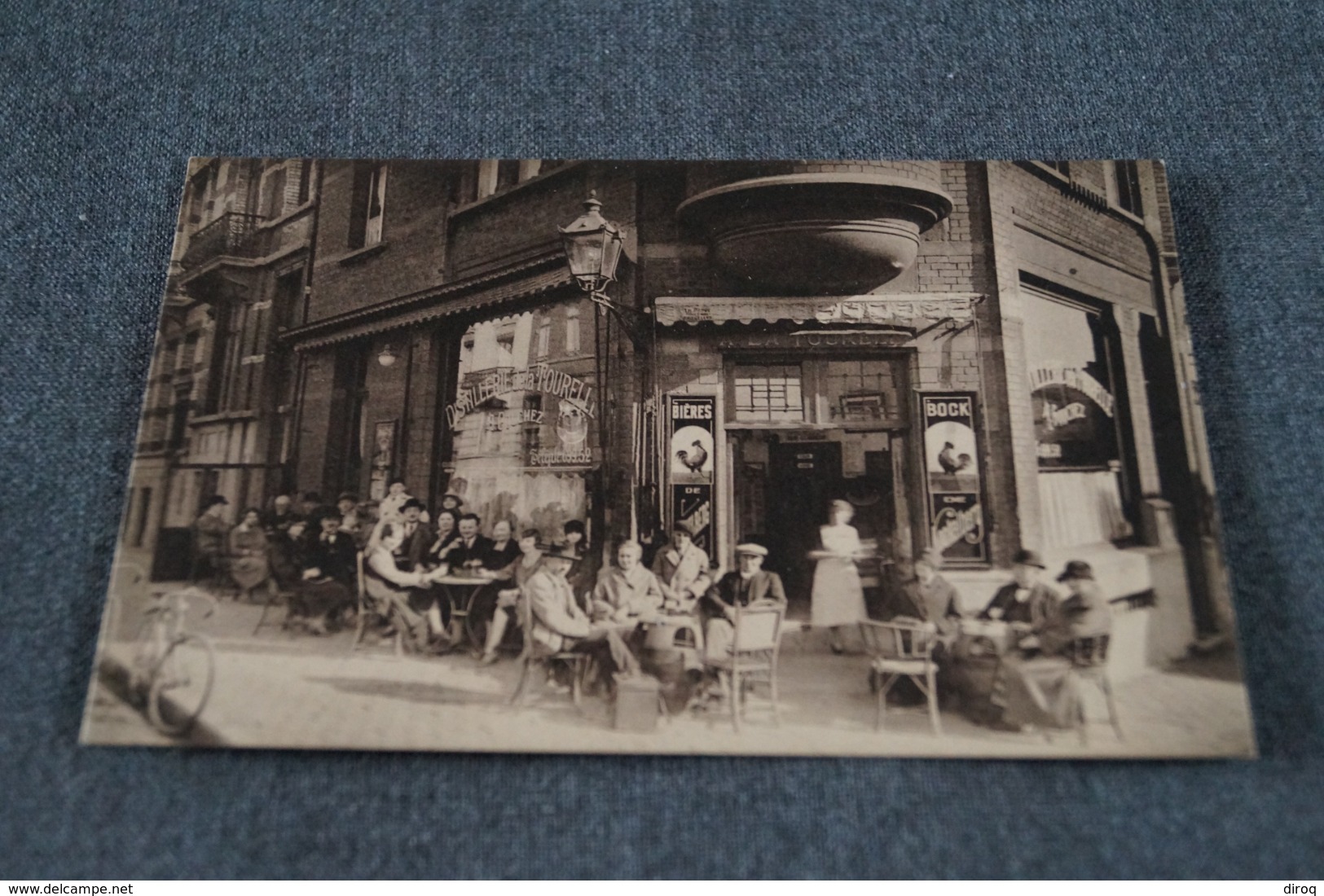 Très Ancienne Belle Carte Pour Collection,distillerie De La Tourelle,A.Gouchez,Molenbeek,très RARE Carte Photo - Molenbeek-St-Jean - St-Jans-Molenbeek