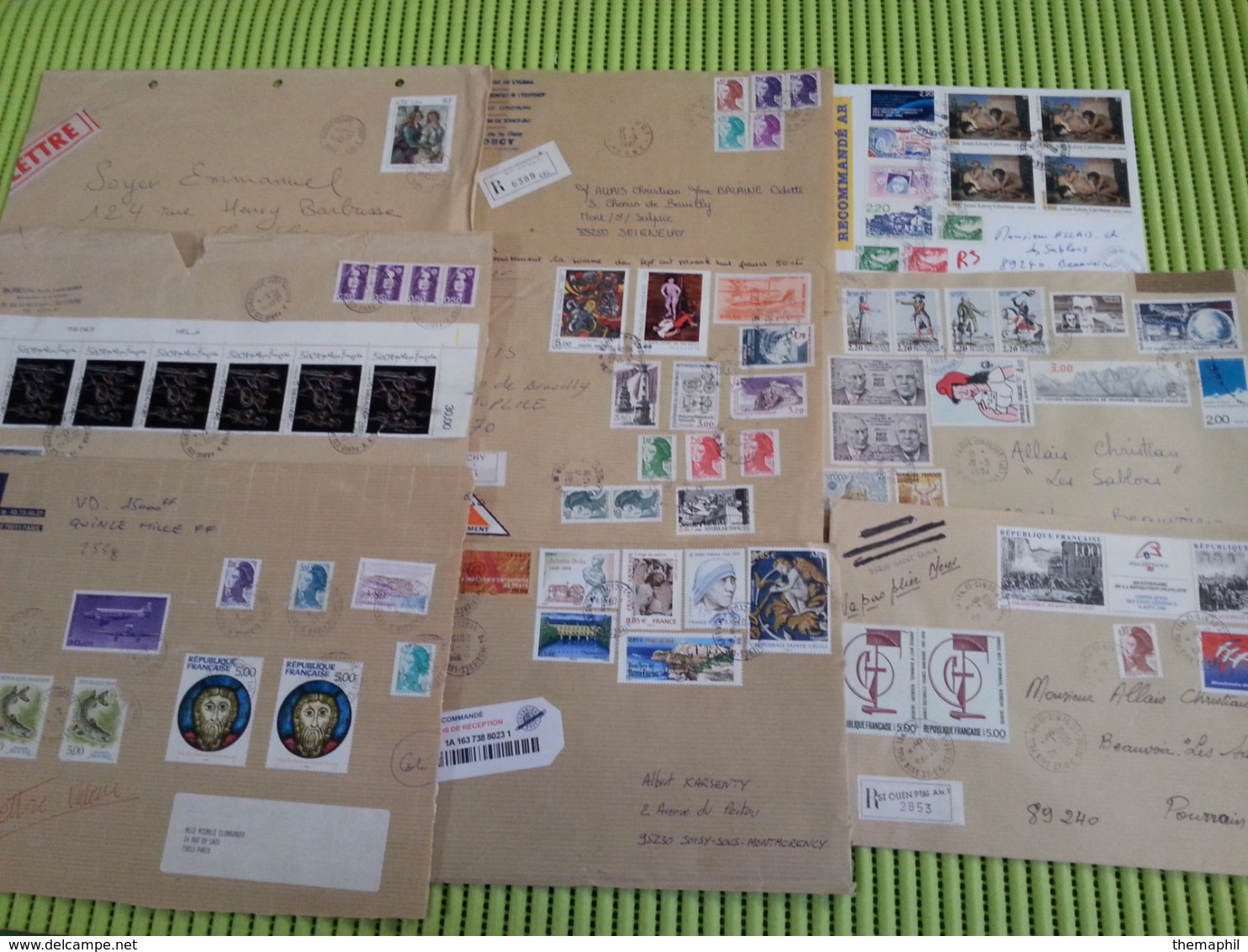 Lot N° T 817  FRANCE Une Archive De + De 400 Lettres - Collections (with Albums)