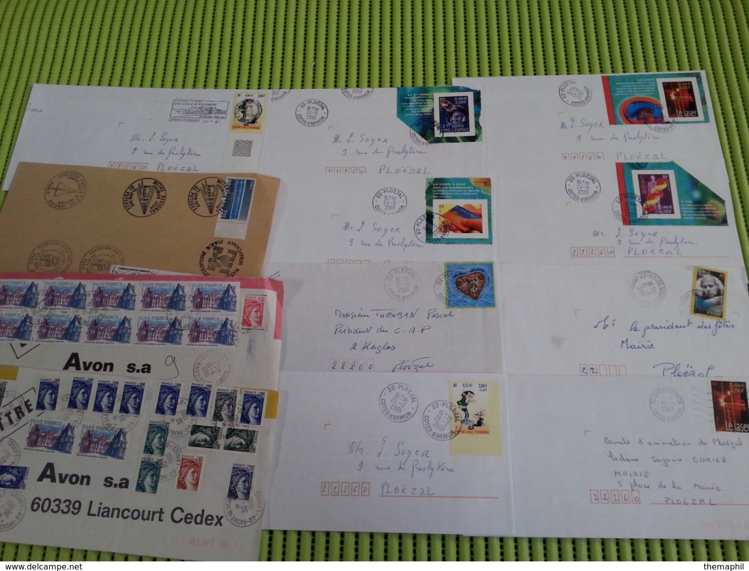 lot n° T 817  FRANCE une archive de + de 400 lettres