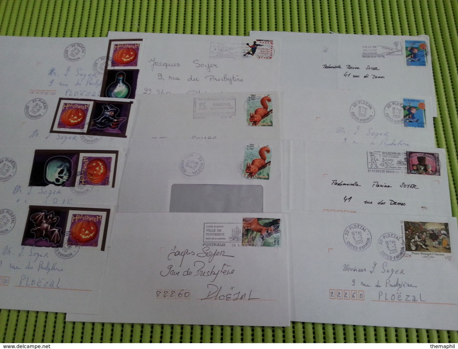 lot n° T 817  FRANCE une archive de + de 400 lettres