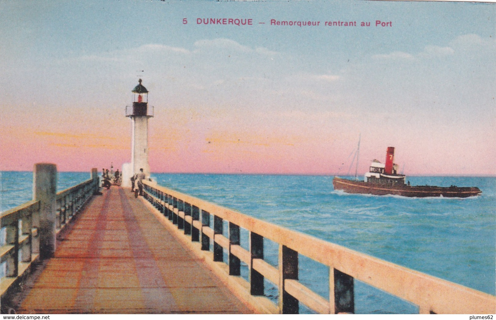 Dunherque Remorqueur Rentrant Au Port (3) - Dunkerque