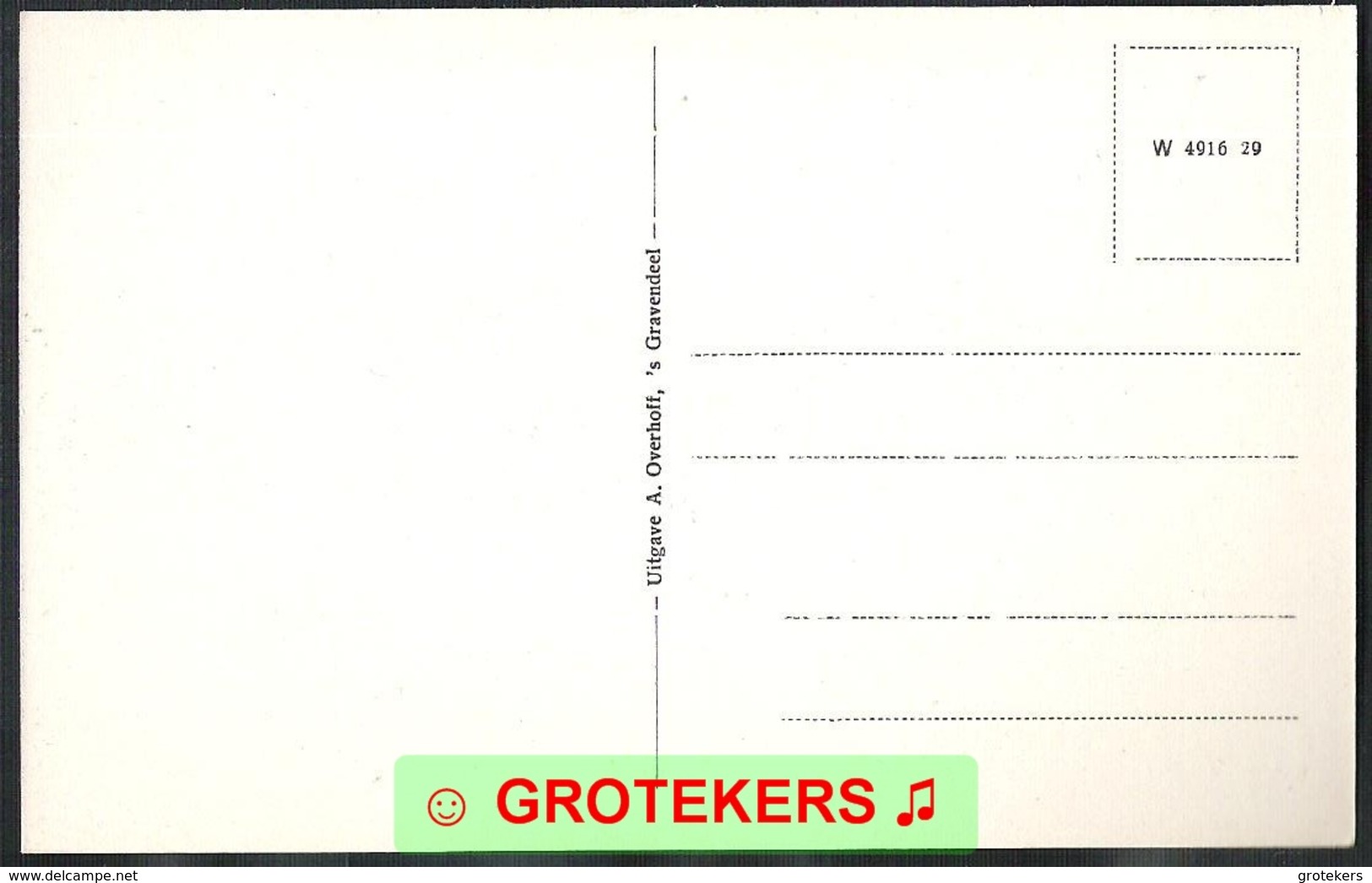 ’s-GRAVENDEEL Nieuwstraat 1929 - Autres & Non Classés