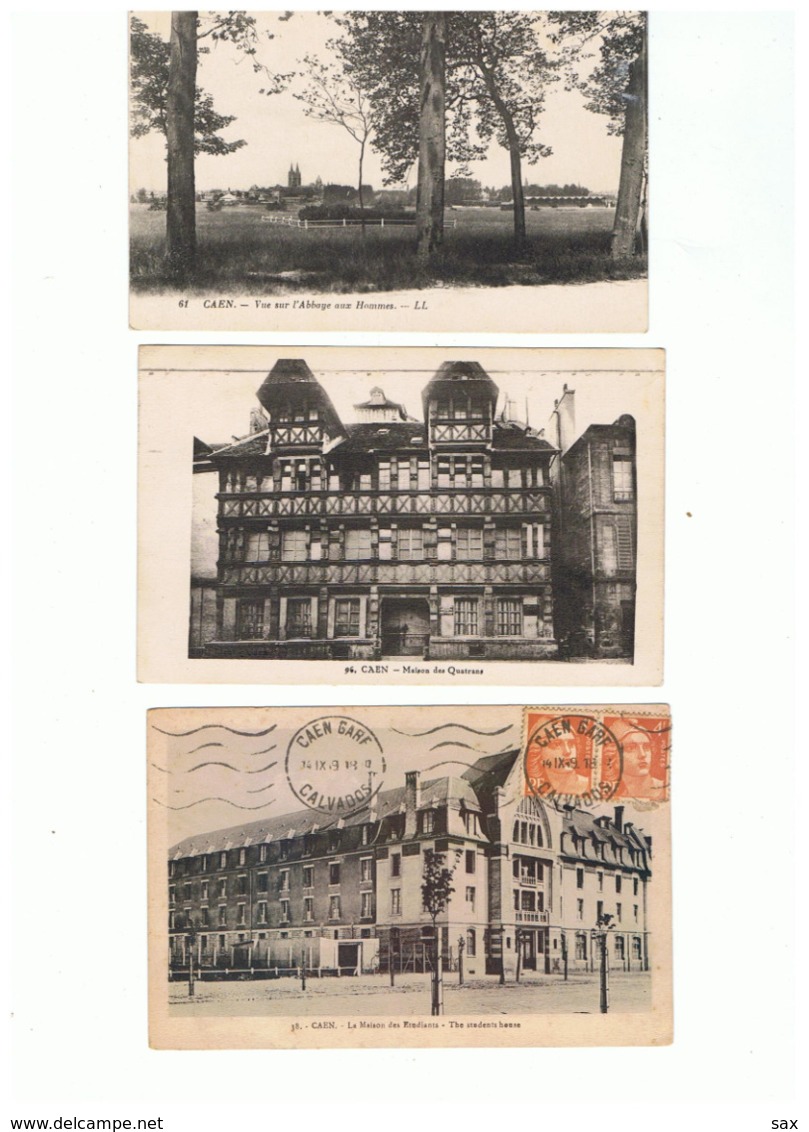 1938-623 /  32cp  Caen Vente  Retirée Le 05-10 - Caen