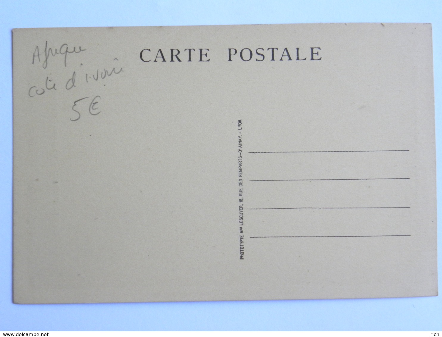 CPA AFRIQUE - Côte D'Ivoire, Un Grand Féticheur - Côte-d'Ivoire