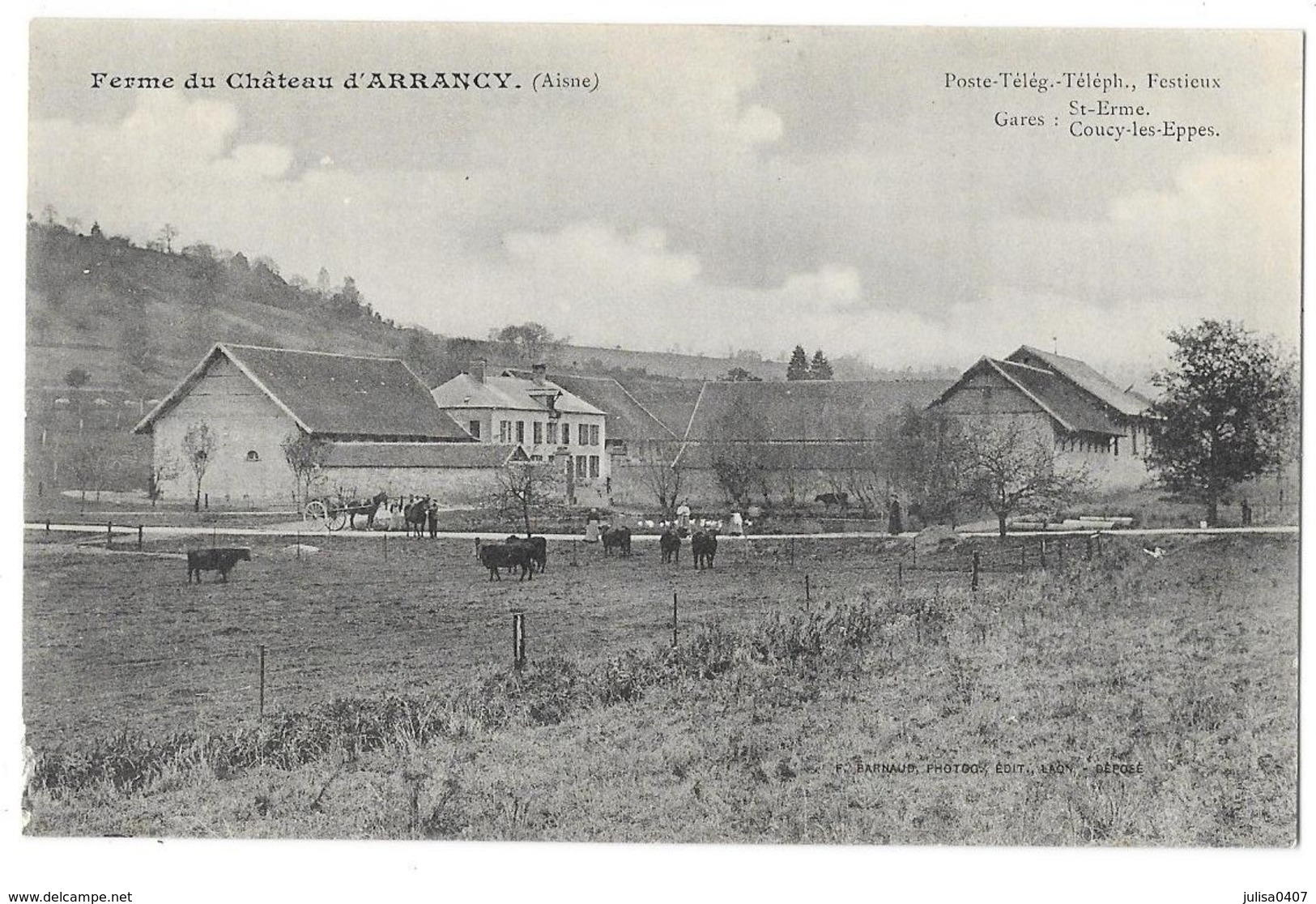 Ferme Du Chateau D'ARRANCY  (02) - Sonstige & Ohne Zuordnung