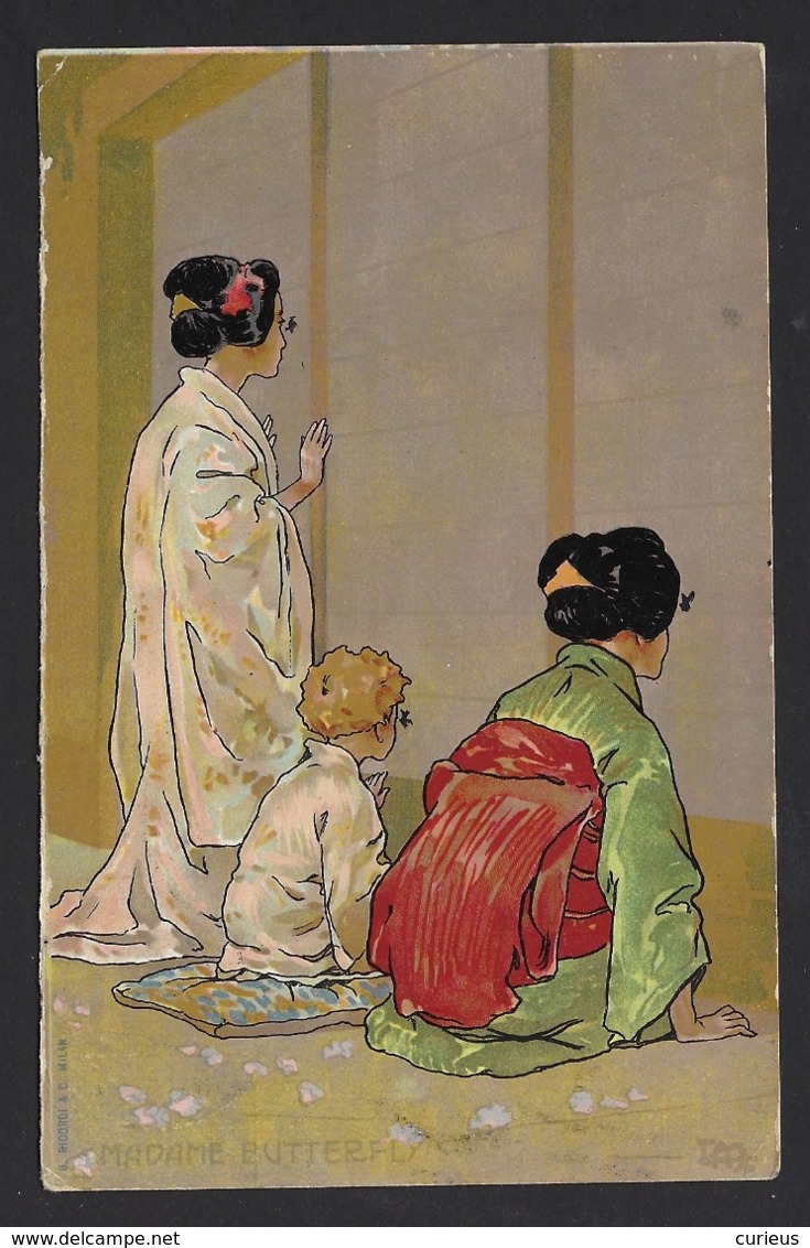 MADAME BUTTERFLY * JAPONAIS * G. RICORDI & C. MILAN * 1910 * 2 SCANS - Opera