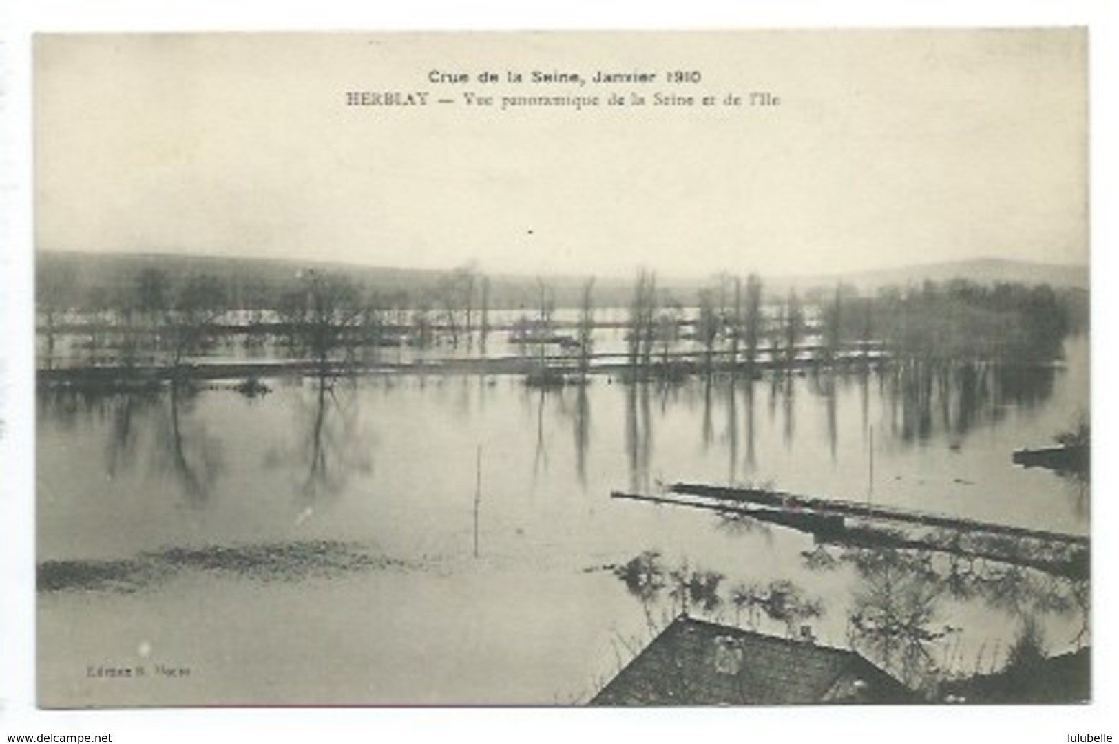 95 - HERBLAY - Vue Panoramique De La Seine Et De L'Ile - CPA - Herblay