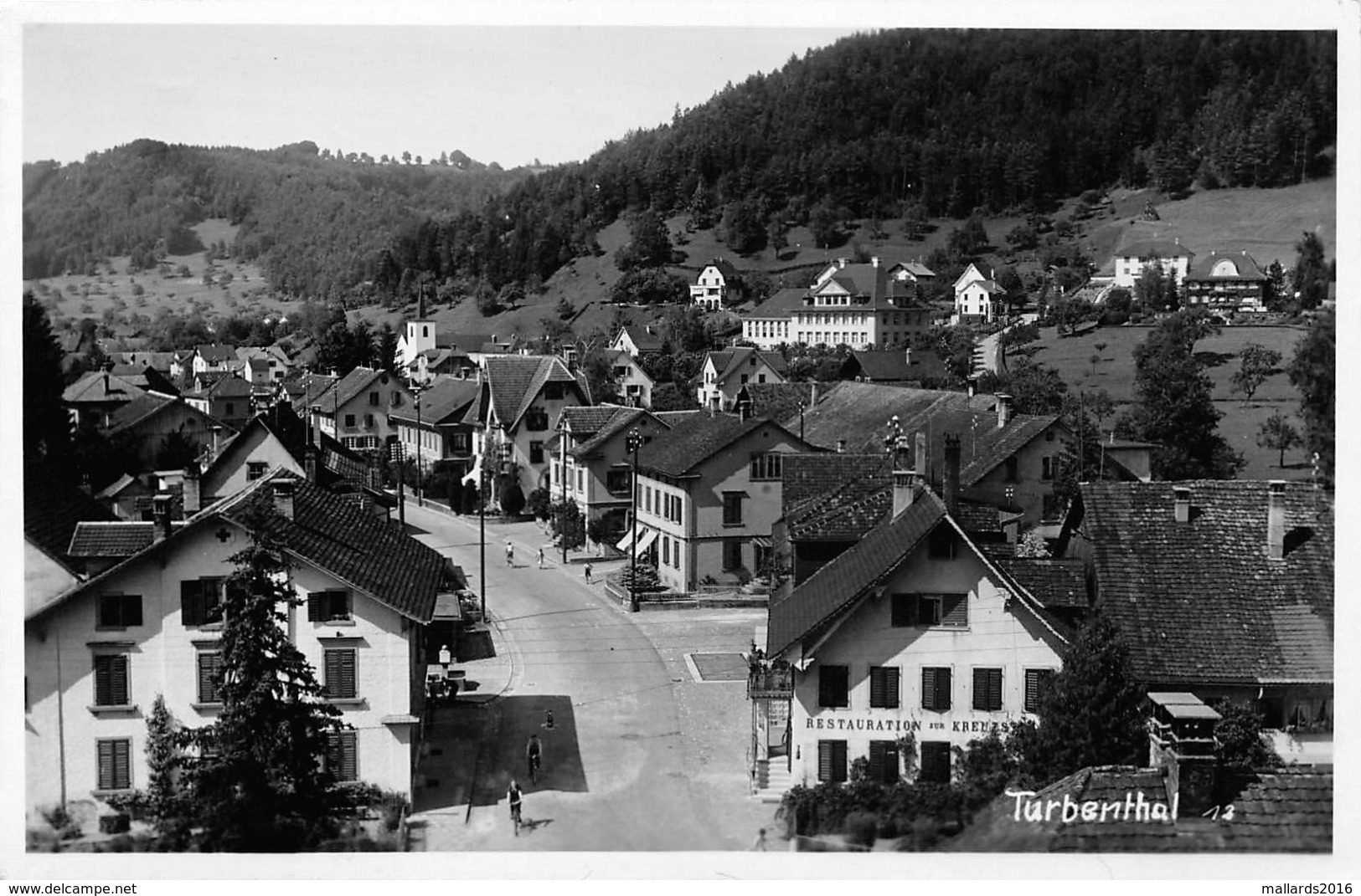 TURBENTHAL ~ DATED AS OCTOBER 1944 ~ AN OLD REAL PHOTO POSTCARD #96777 - Turbenthal