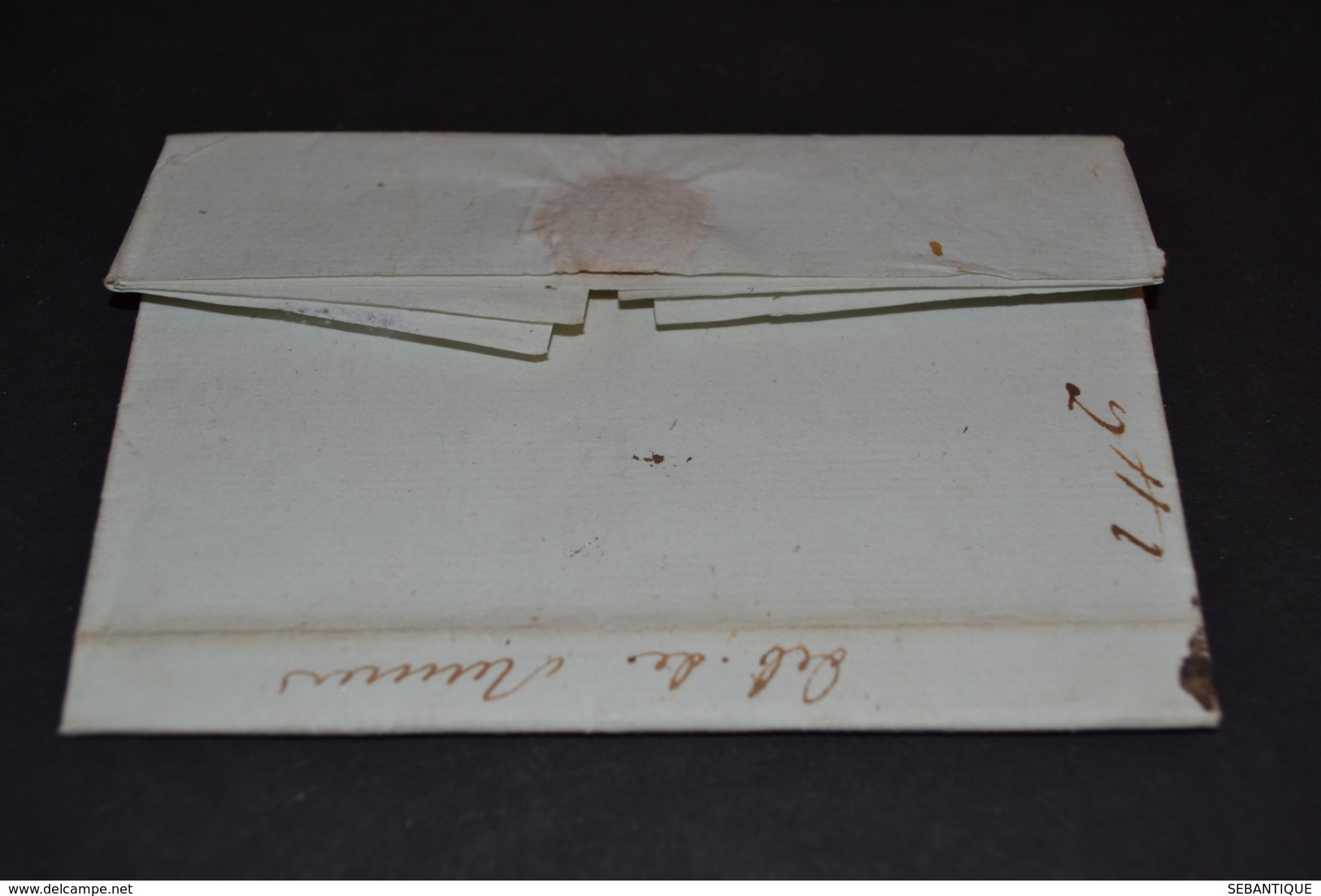 Lettre 1777 Cursive PONT DE L'ARCHE Pour Beaune - 1701-1800: Précurseurs XVIII