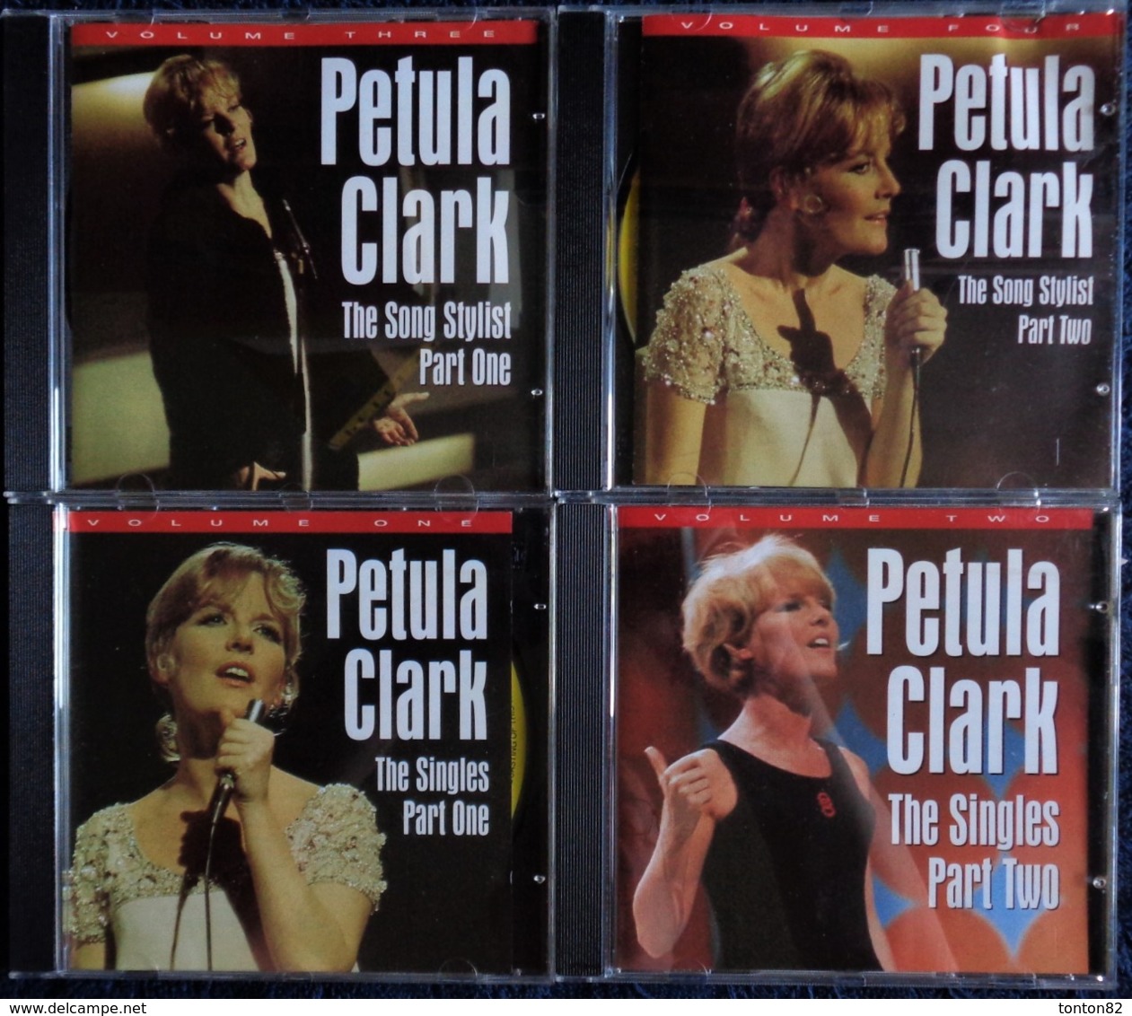 Pétula Clark - The Classic Collection - Coffret De 4 C.D - 80 Titres - 3 H 30 M. De Chansons . - Compilations