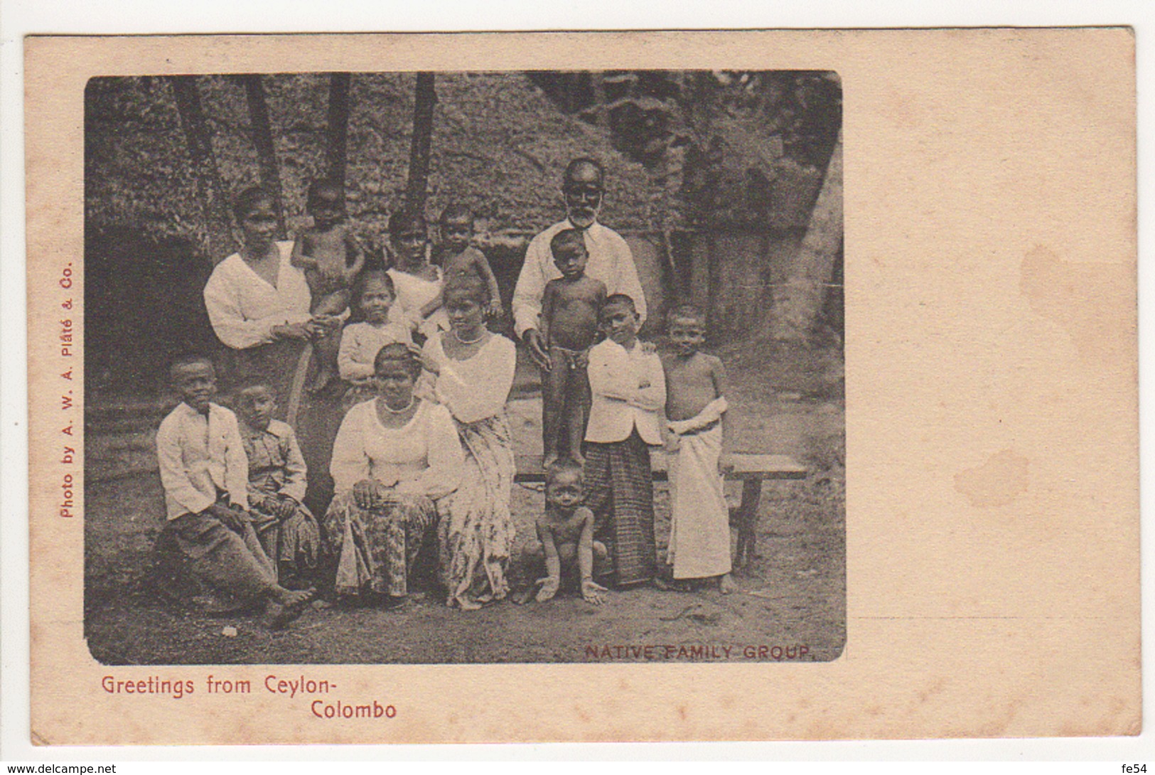 ° SRI LANKA ° CEYLON ° CEYLAN ° COLOMBO ° GREETINGS FROM CEYLON - COLOMBO ° - Sri Lanka (Ceylon)