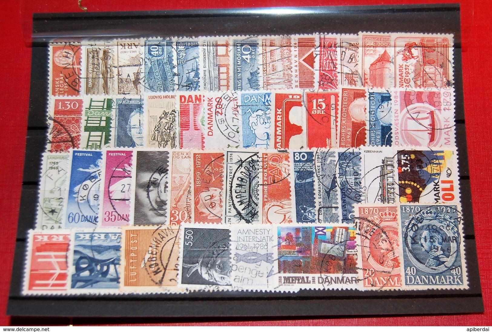 Danmark Danemark Danisch - Batch Of 46 Stamps Used - Collections