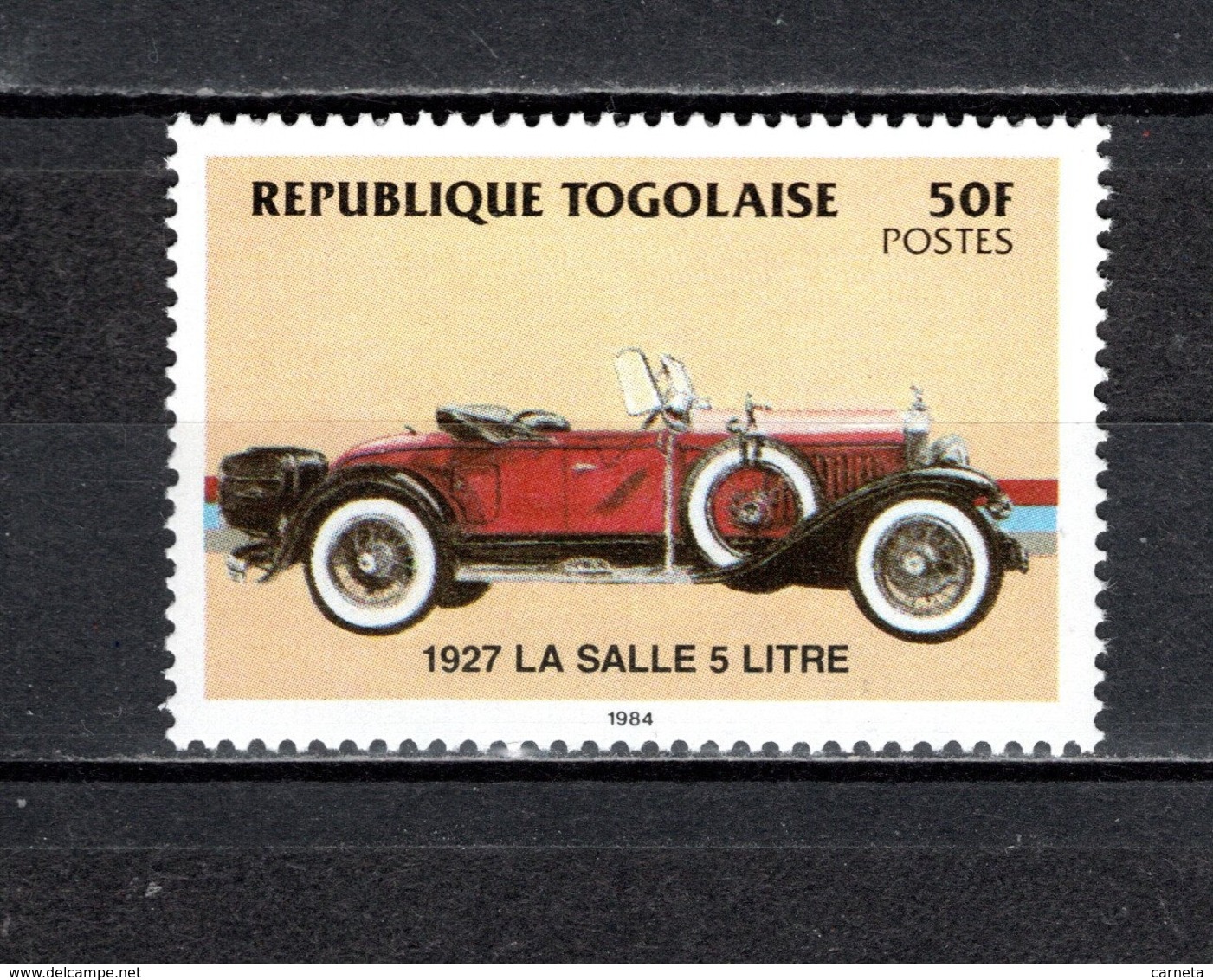 TOGO N° 1157  NEUF SANS CHARNIERE COTE  3.00€  AUTOMOBILE VOITURE ANCIENNE - Togo (1960-...)