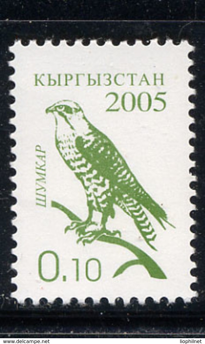 Kirghizistan 2005, Faucon, 1 Valeur, Neuf / Mint. R1957 - Kirghizistan