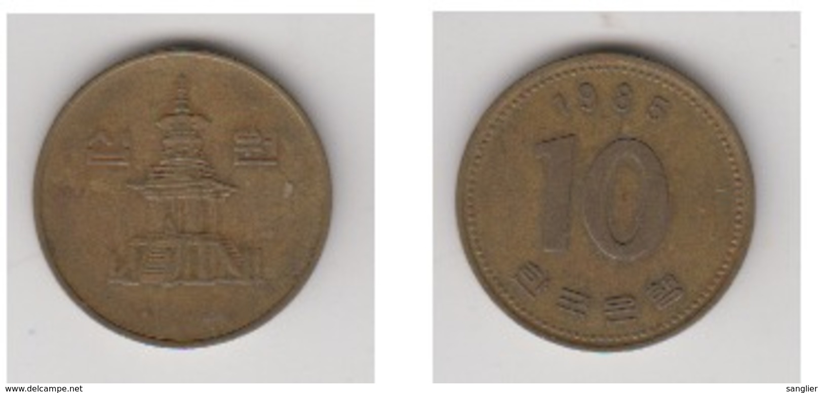 10 WON 1985 - Korea (Zuid)