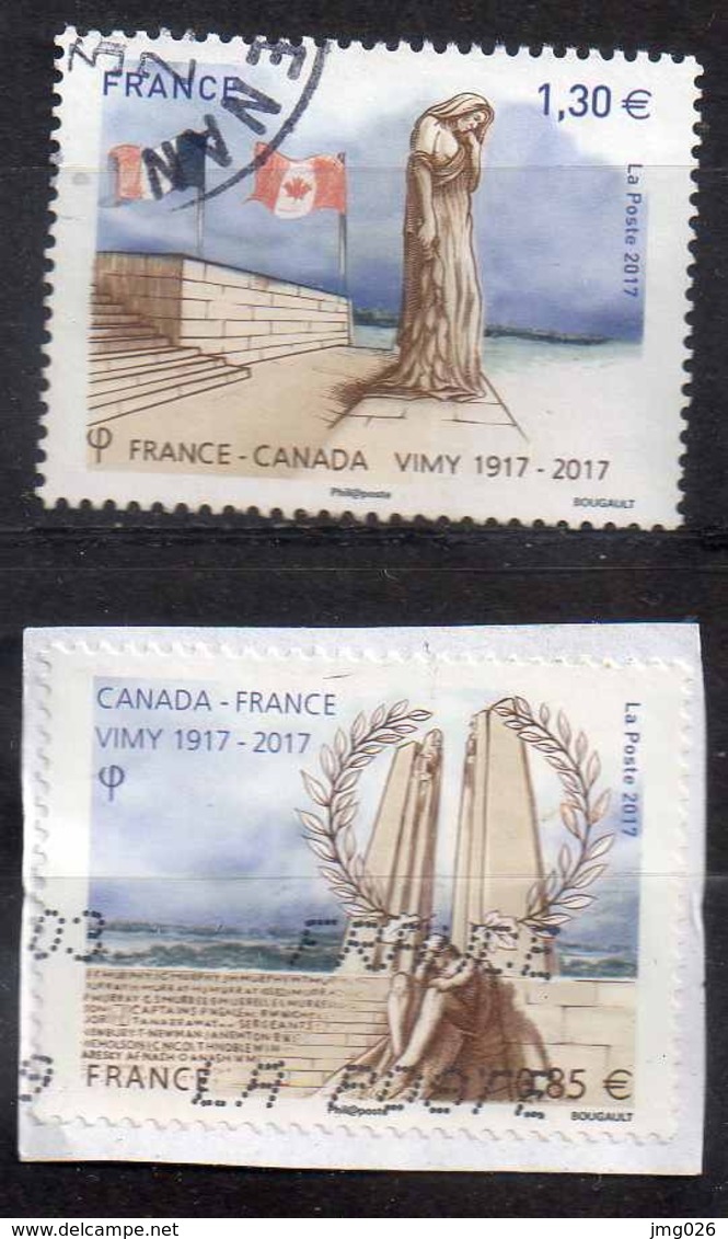 FRANCE 2017 N° 5136/37  OBL - Used Stamps