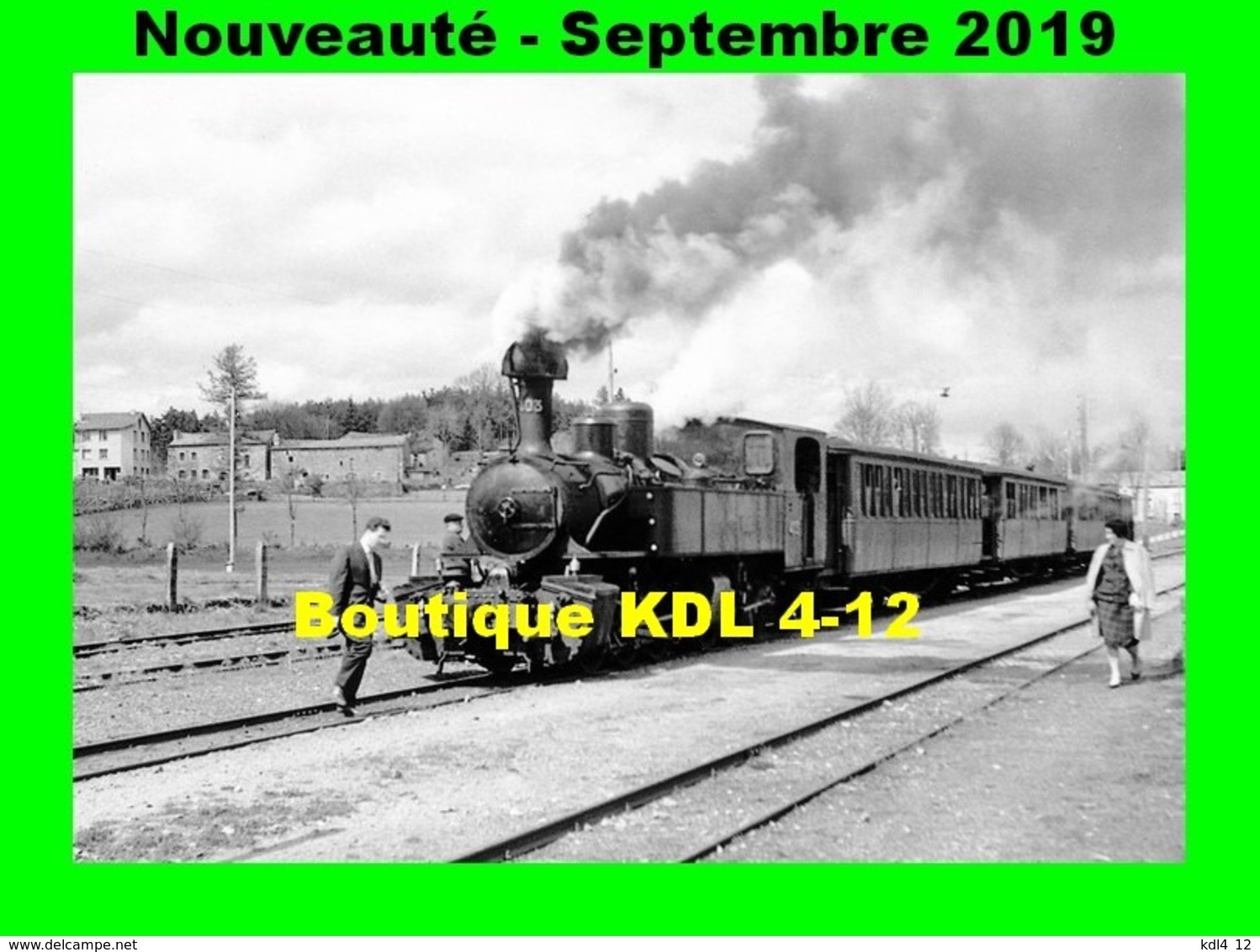 AL 593 - Train - Loco Mallet 030+030 T N° 403 - RAUCOULLES-BROSSETTES - Haute-Loire - CFD Vivarais - Eisenbahnen