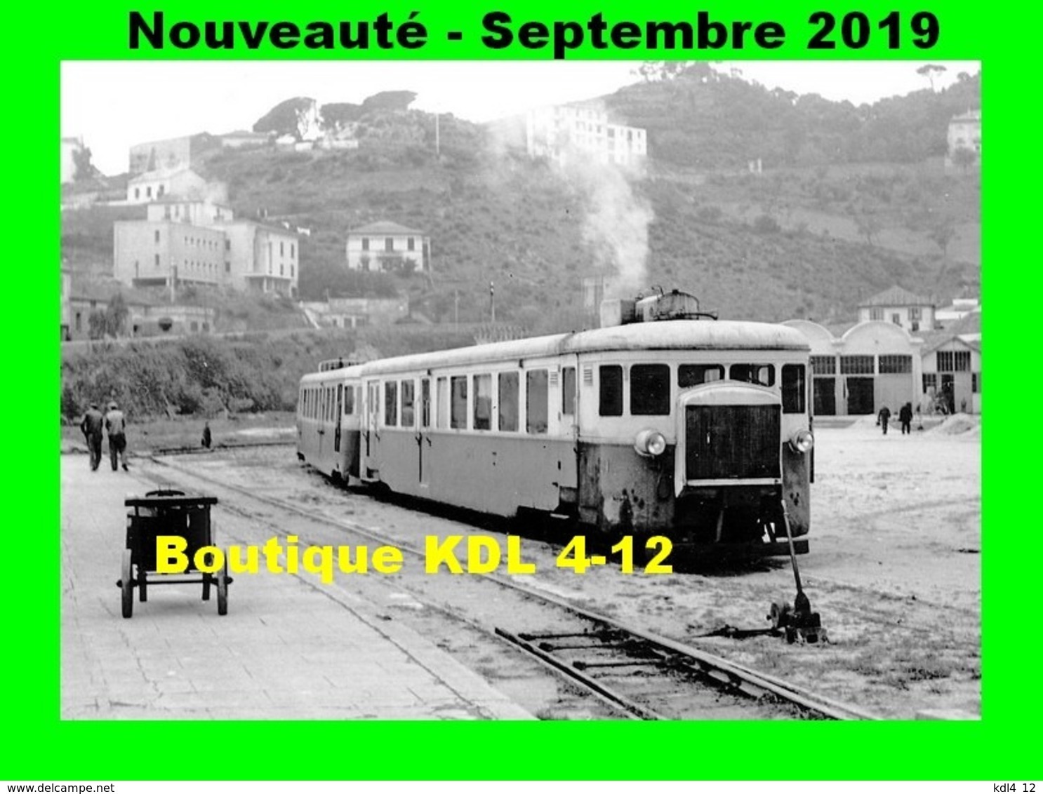 AL 587 - Autorail Billard A 210 D N° 101 - BASTIA - Haute-Corse - CFC - Eisenbahnen