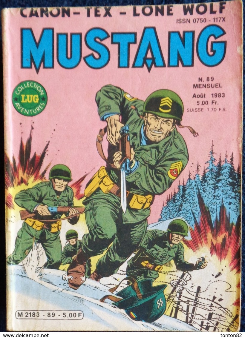 MUSTANG - Mensuel N° 89 - Éditions LUG - ( Août 1983 ) . - Mustang