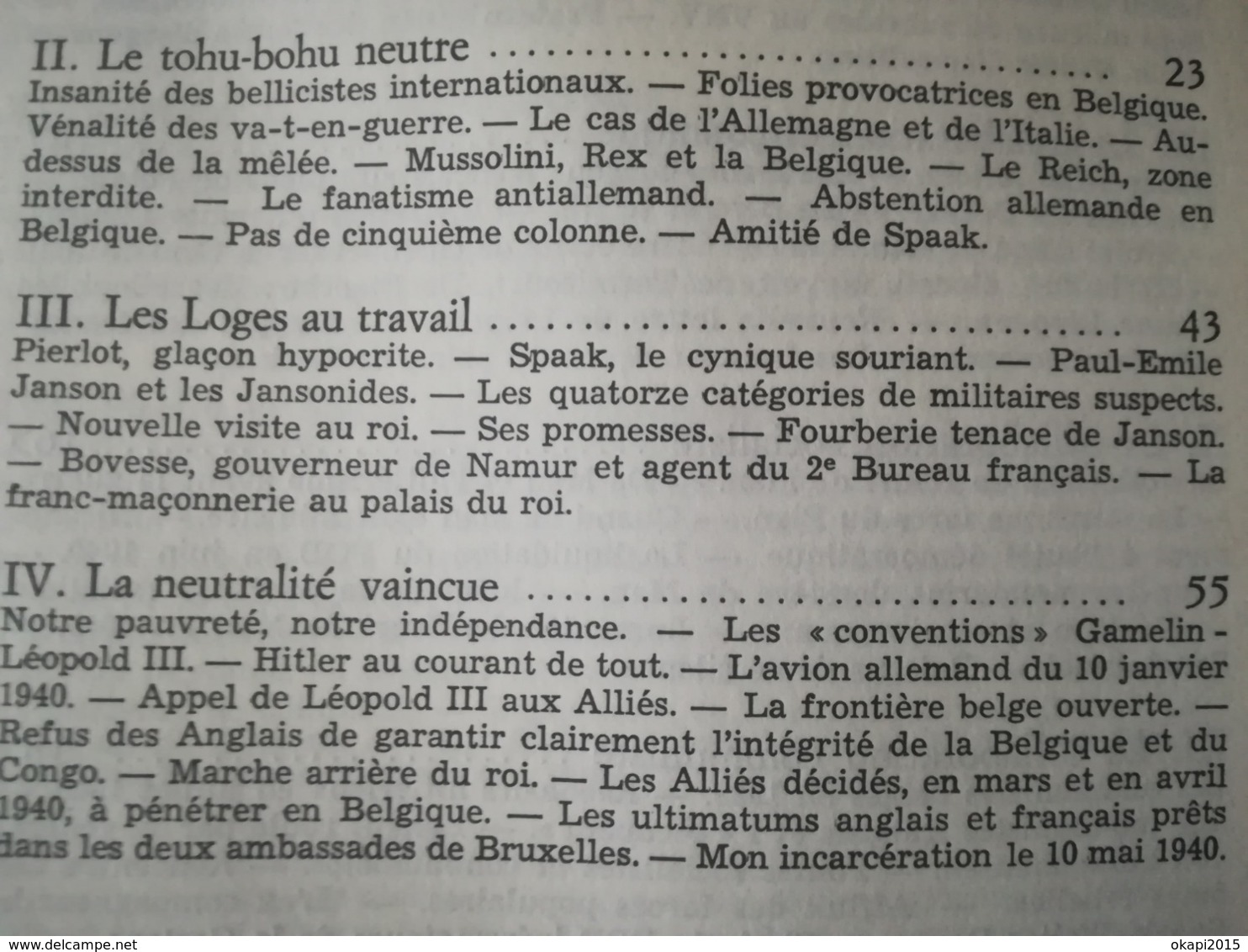 LA COHUE DE 40 PAR LÉON DEGRELLE AVEC DÉDICACE DE L AUTEUR LIVRE MILITARIA GUERRE 1939 - 1945  REX REXISME BELGIQUE