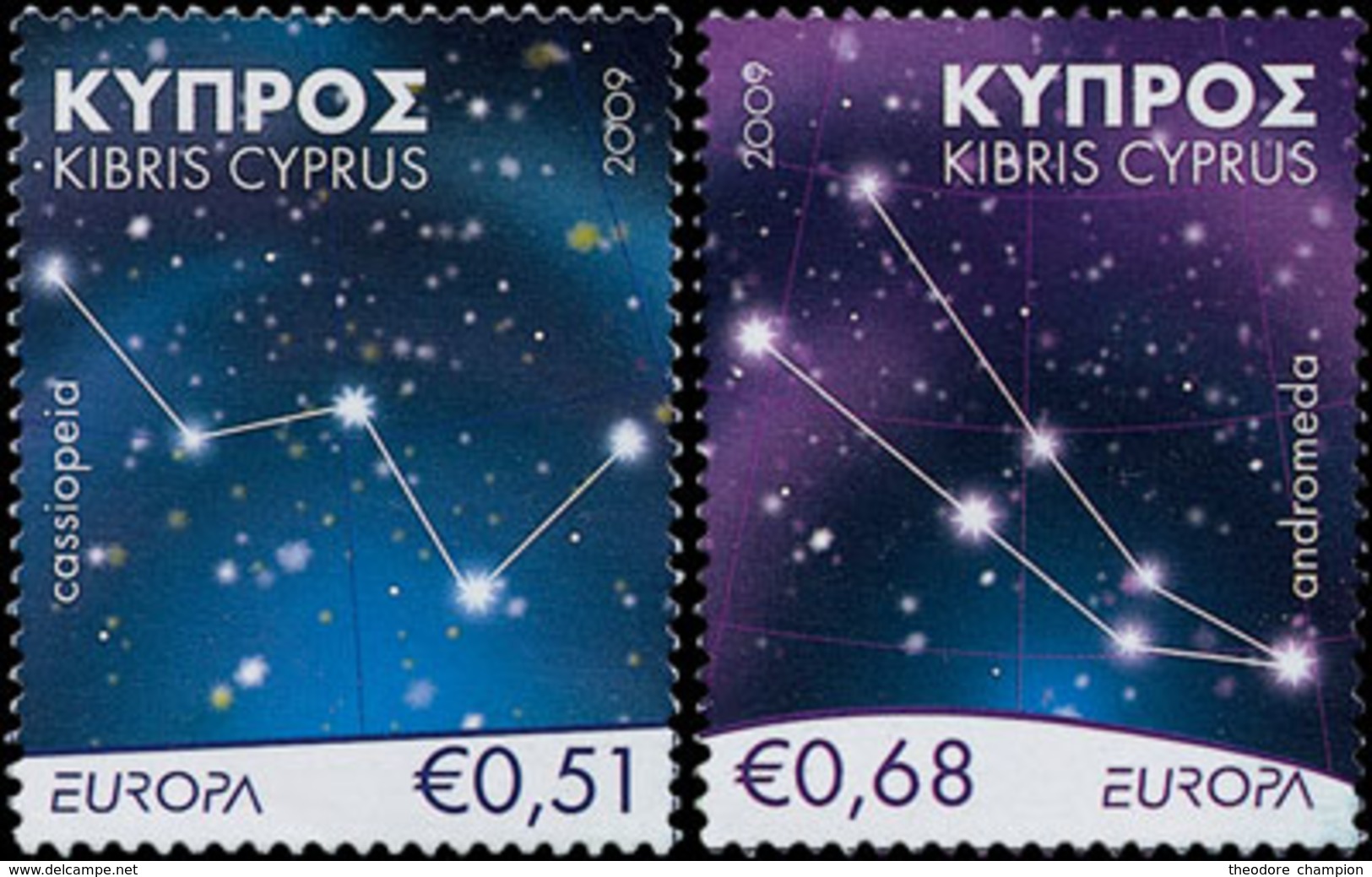 CHYPRE TP/Carn. Europa 2009 2v Neuf ** MNH - Neufs