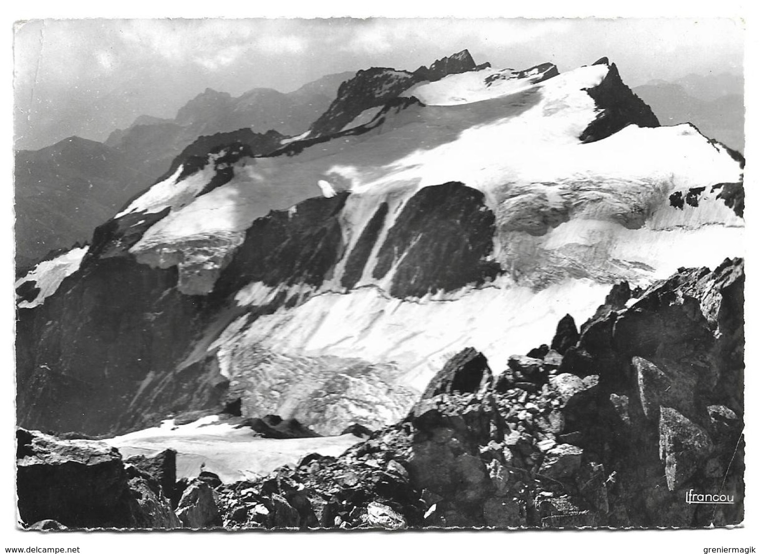 Cpsm 05 Dôme Du Monêtier (3406 M.) - Autres & Non Classés