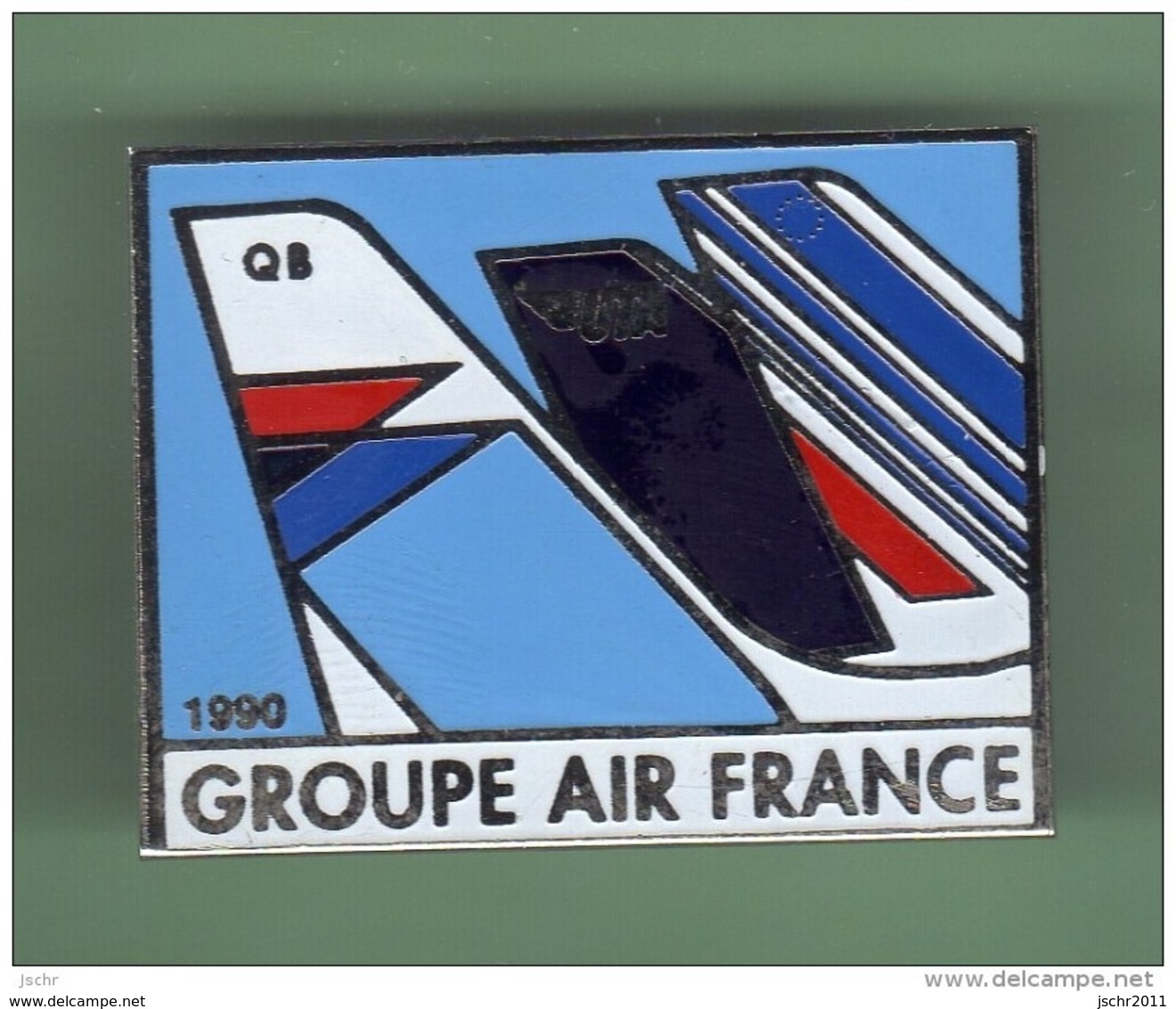 AIR FRANCE - UTA *** GROUPE AIR FRANCE 1990 *** 1051 - Vliegtuigen