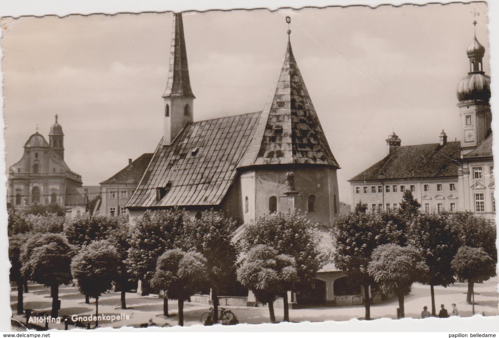 Altötting - Rathaus Und Gnadenkapelle - Altoetting