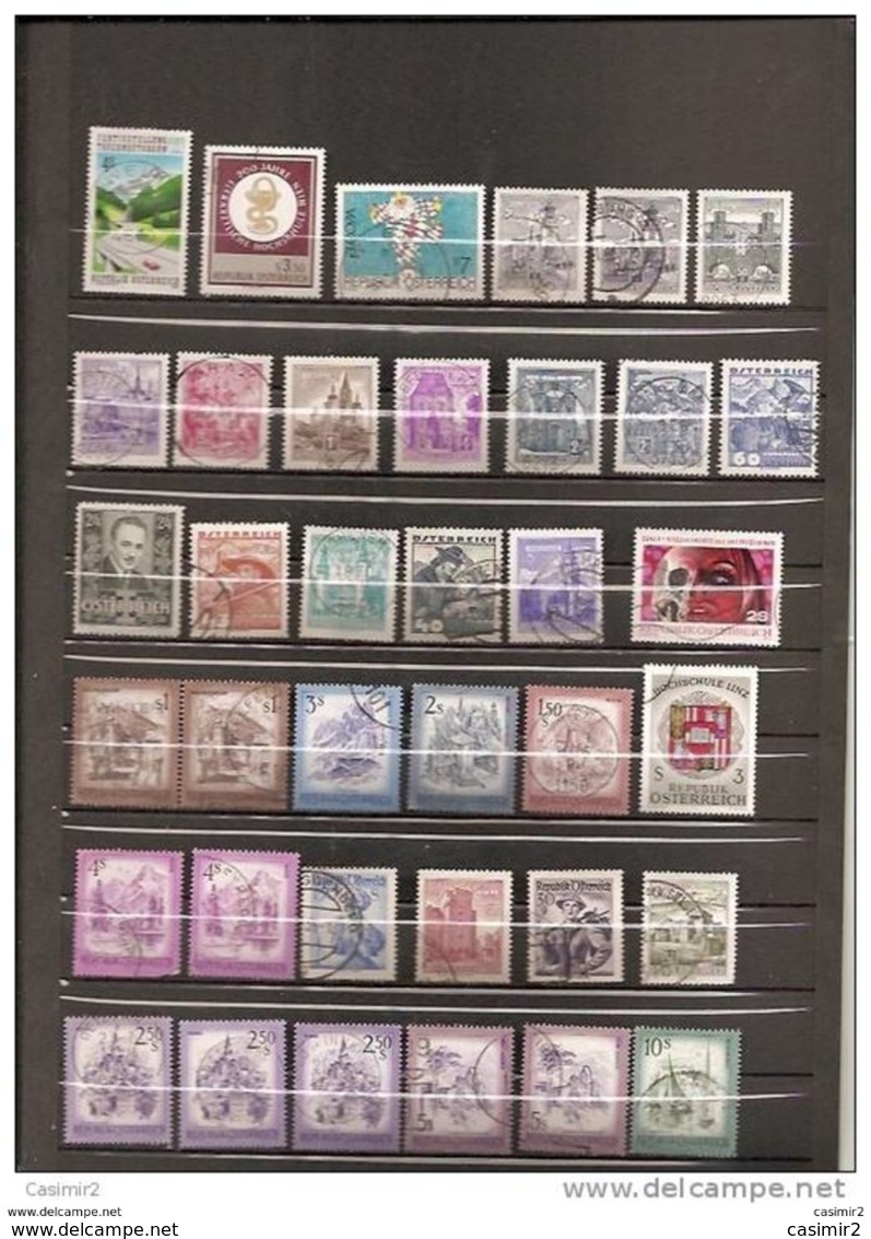 ACHETEZ MALIN ACHETEZ EN LOT 0.10€ LE TIMBRE  LOT 245 AUTRICHE - Vrac (max 999 Timbres)